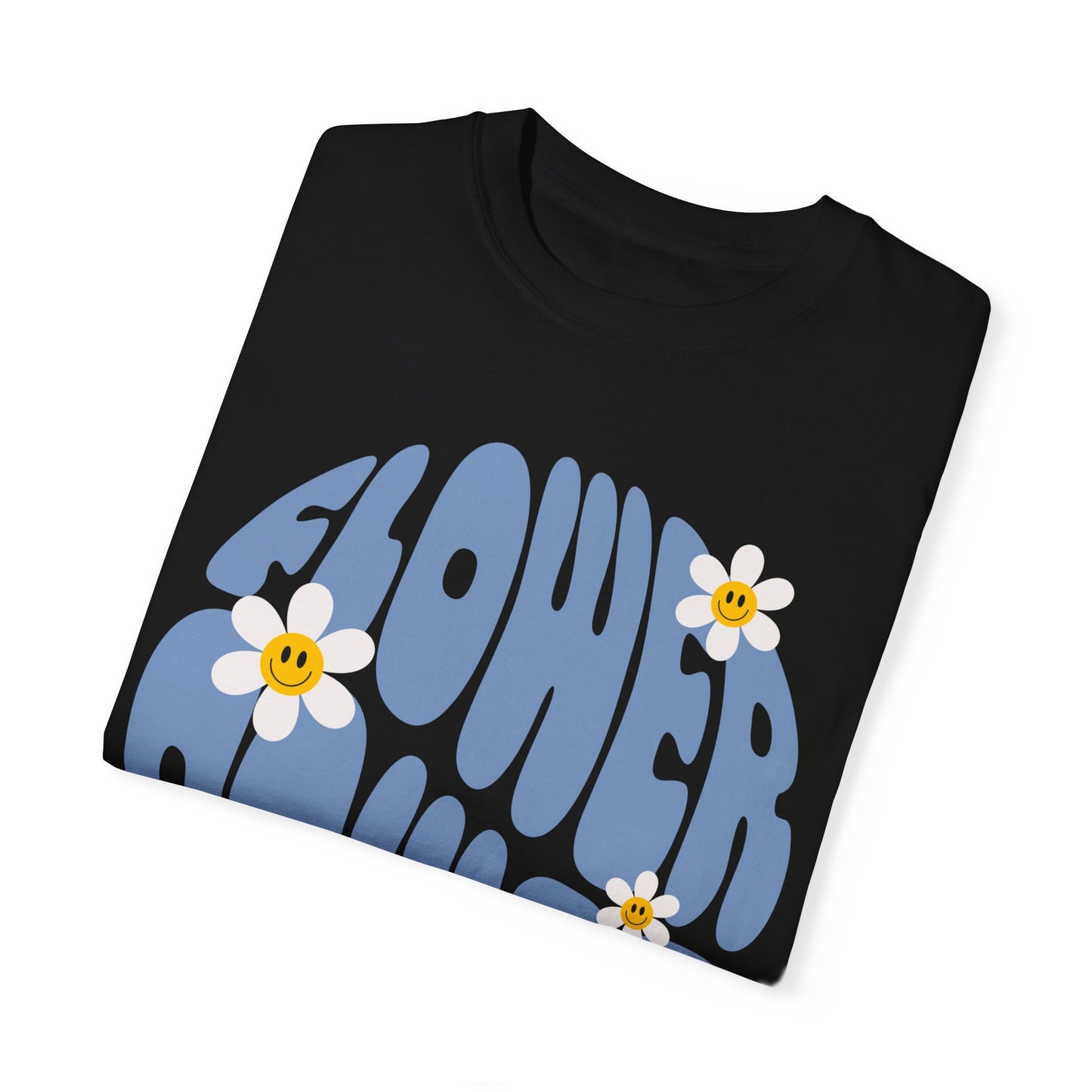 Flower Power Tee - Retro Vibes, Modern Comfort!