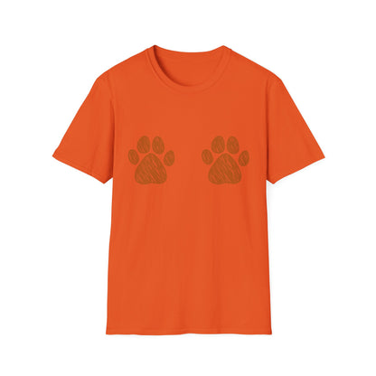 Paw Print T-Shirt - Wear Your Love for Animals With a Little Fun!