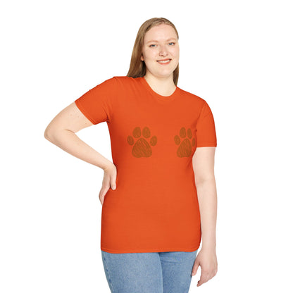 Paw Print T-Shirt - Wear Your Love for Animals With a Little Fun!