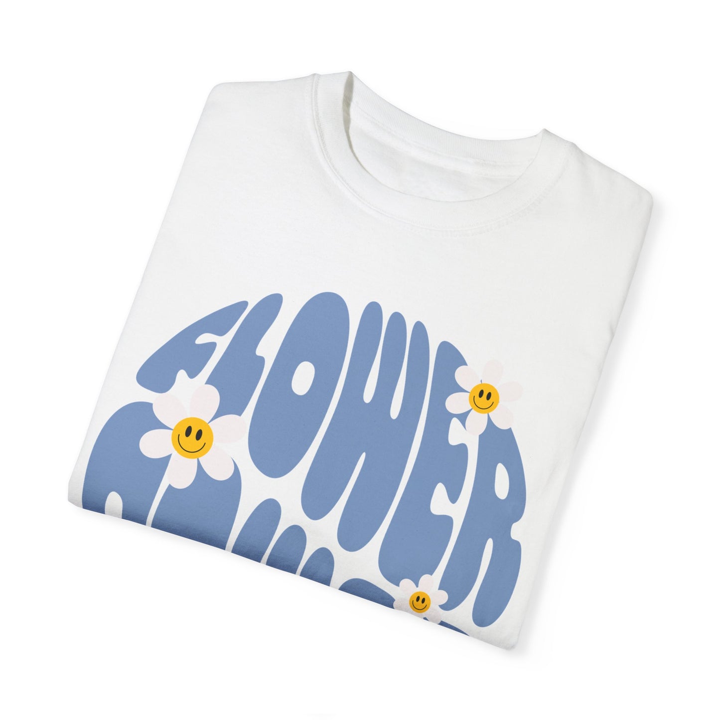 Flower Power Tee - Retro Vibes, Modern Comfort!