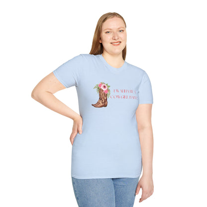 I Wanna Be a Cowgirl Baby T-Shirt - Wild, Free & Full of Charm!