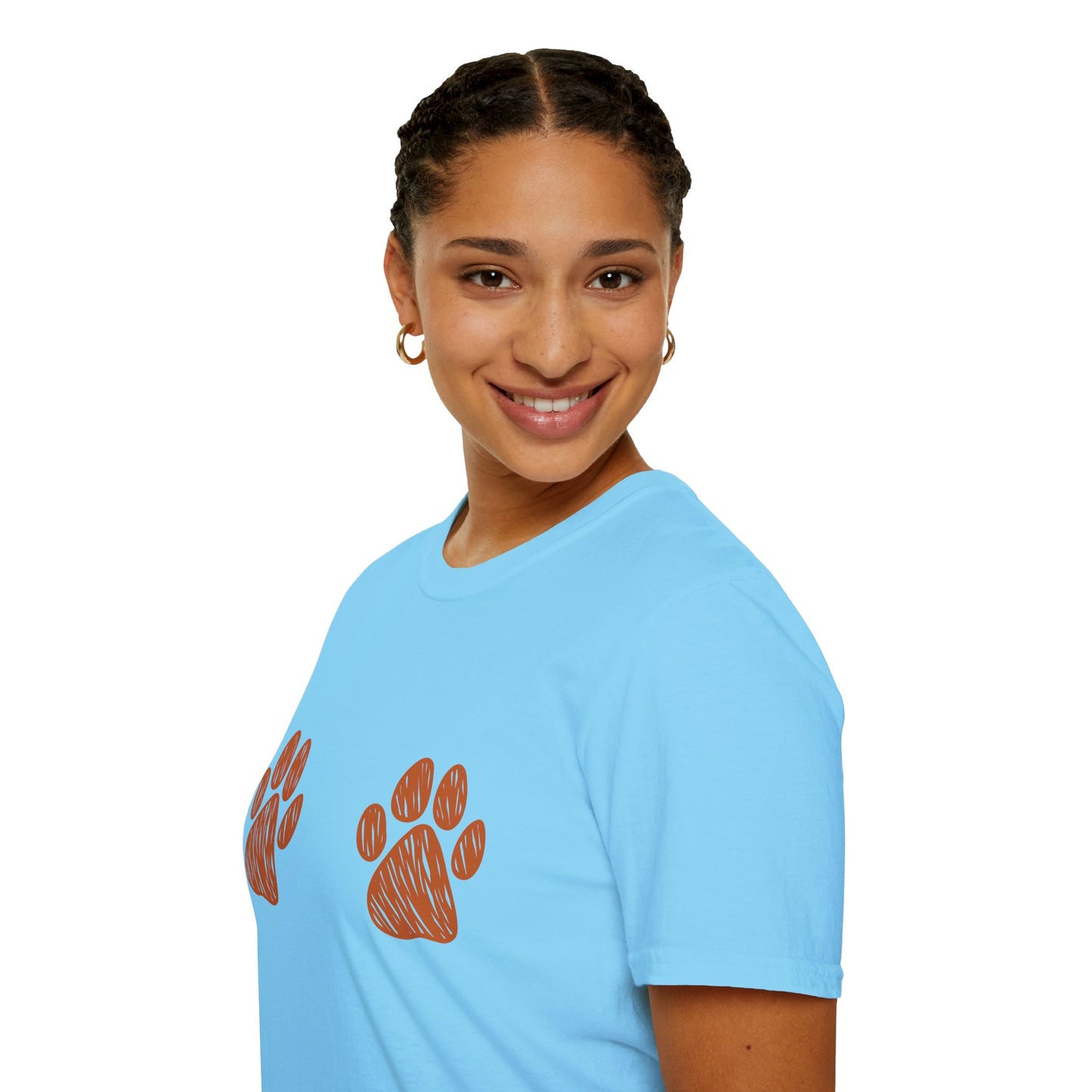 Paw Print T-Shirt - Wear Your Love for Animals With a Little Fun!