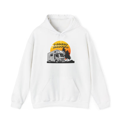 I Sleep Around Hooded Sweatshirt - Wander, Camp, Repeat!