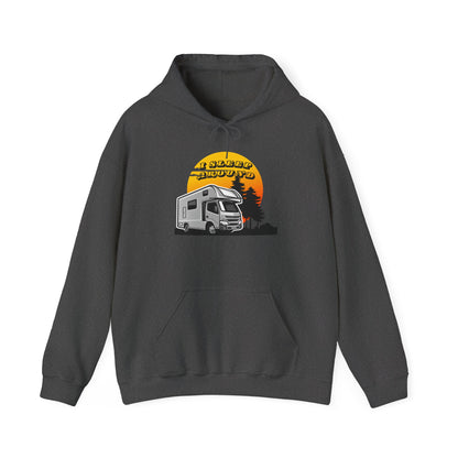 I Sleep Around Hooded Sweatshirt - Wander, Camp, Repeat!