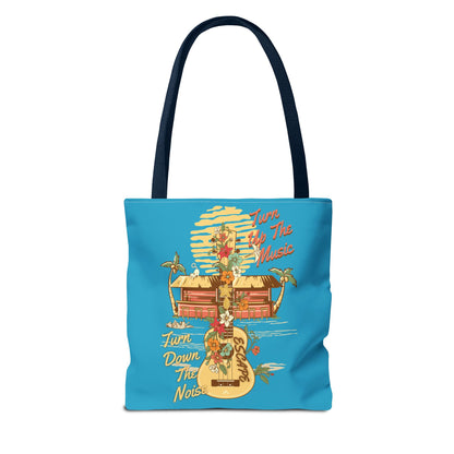 Turn Up the Music Tote Bag - Tune In & Zone Out!