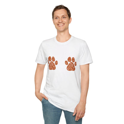 Paw Print T-Shirt - Wear Your Love for Animals With a Little Fun!