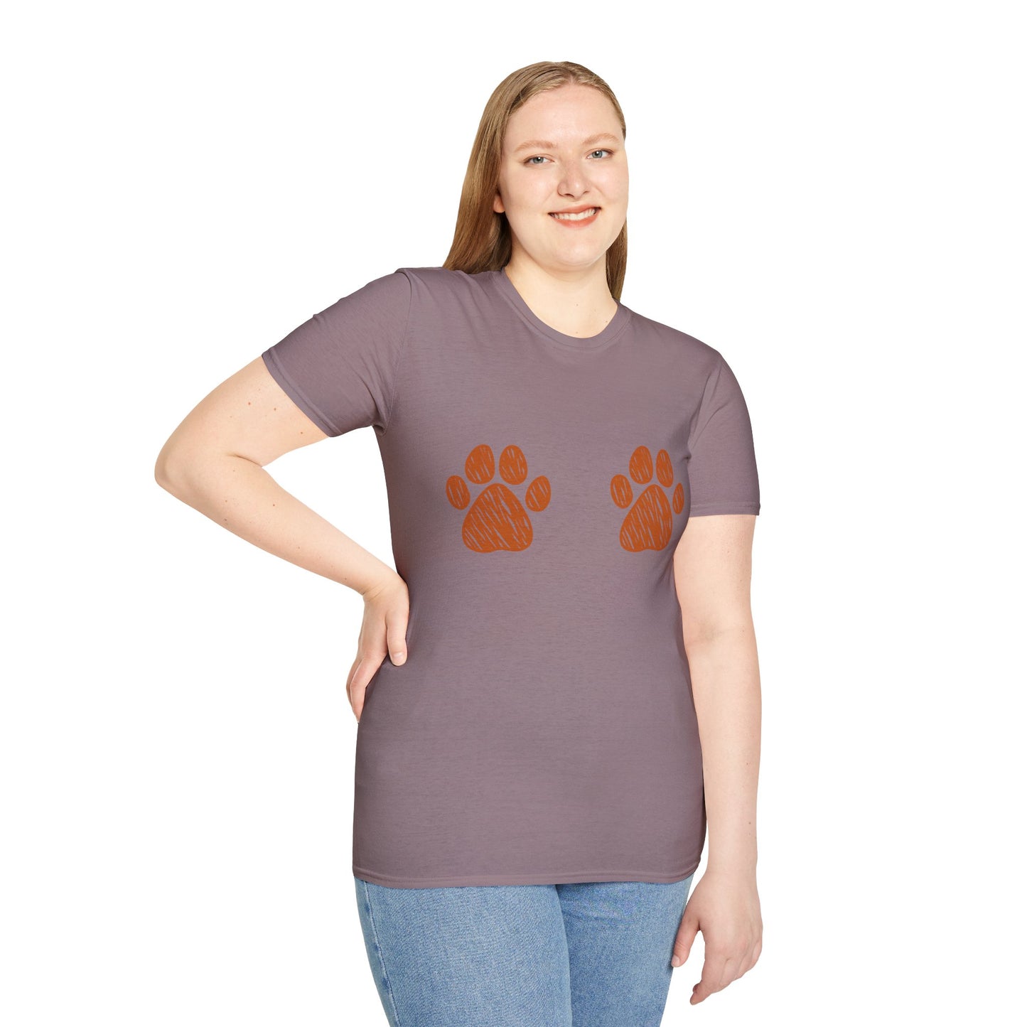 Paw Print T-Shirt - Wear Your Love for Animals With a Little Fun!