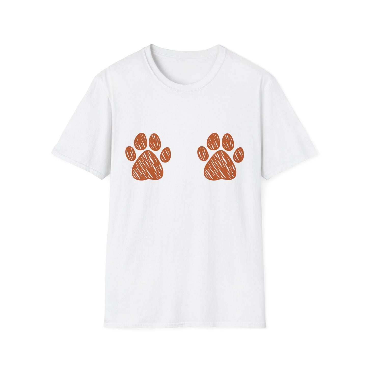 Paw Print T-Shirt - Wear Your Love for Animals With a Little Fun!