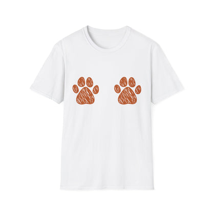 Paw Print T-Shirt - Wear Your Love for Animals With a Little Fun!