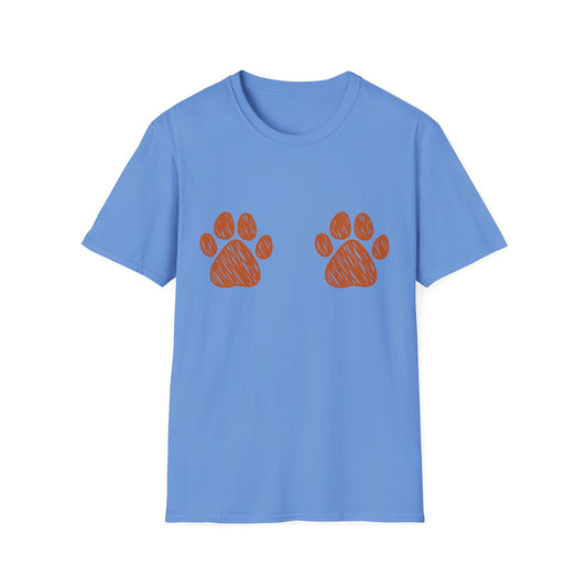 Paw Print T-Shirt - Wear Your Love for Animals With a Little Fun!