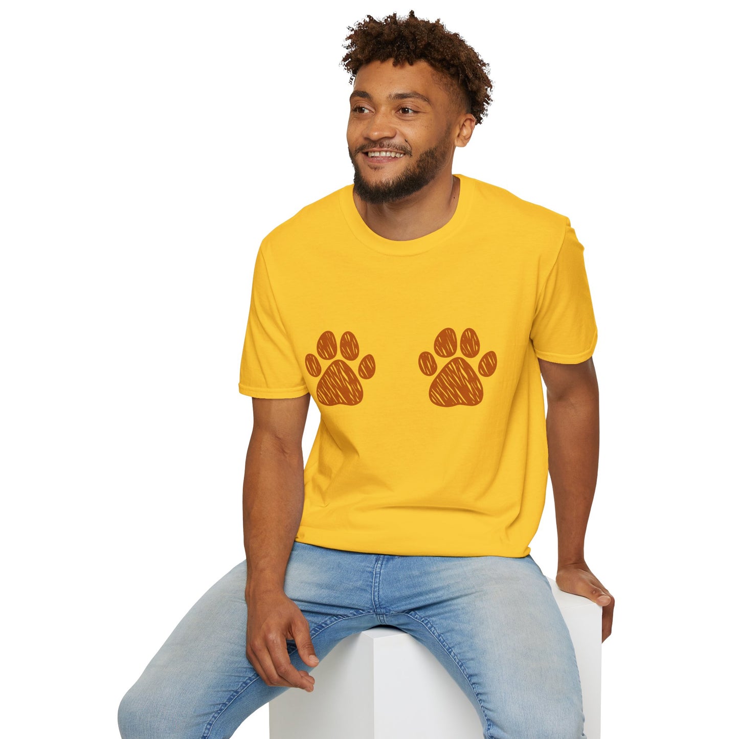 Paw Print T-Shirt - Wear Your Love for Animals With a Little Fun!