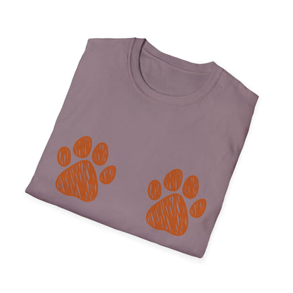 Paw Print T-Shirt - Wear Your Love for Animals With a Little Fun!