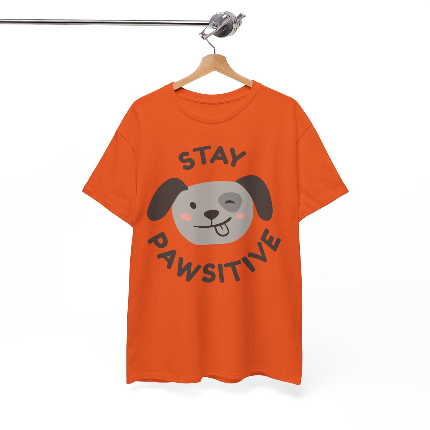 Stay Pawsitive T-Shirt - Cute, Comfy, and Full of Heart!