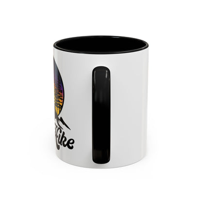 Take a Hike (and a Sip) Accent Coffee Mug - For Those Who Enjoy Hiking or Their Morning Alone Time