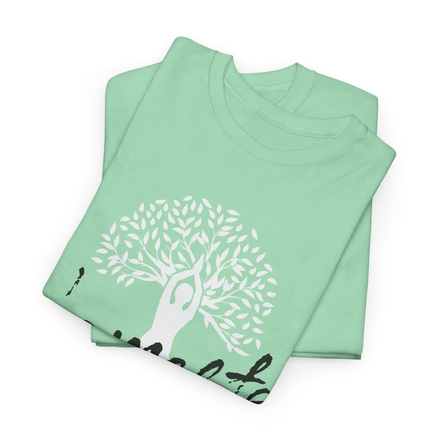 Namaste Tree of Life Unisex Heavy Cotton Tee Bright, Peaceful & Full of Zen!