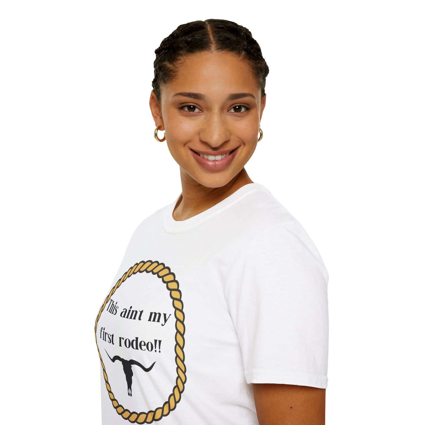 This Ain't My First Rodeo T-Shirt - Rugged Yet Sassy!