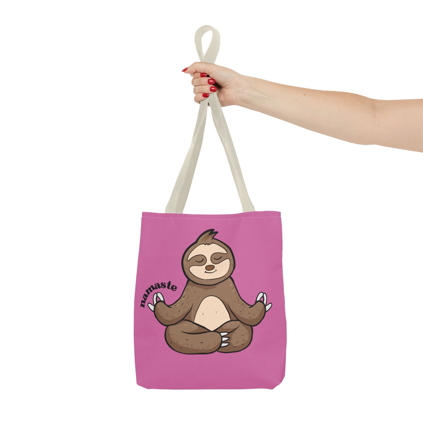 Namaste Sloth Tote Bag - Chill Vibes Only