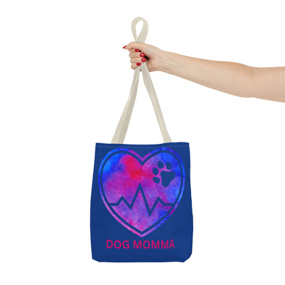 Dog Momma Tote Bag - Love, Paws & A Purpose!