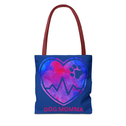 Dog Momma Tote Bag - Love, Paws & A Purpose!