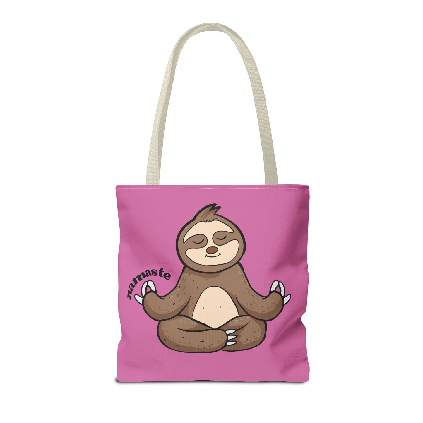 Namaste Sloth Tote Bag - Chill Vibes Only