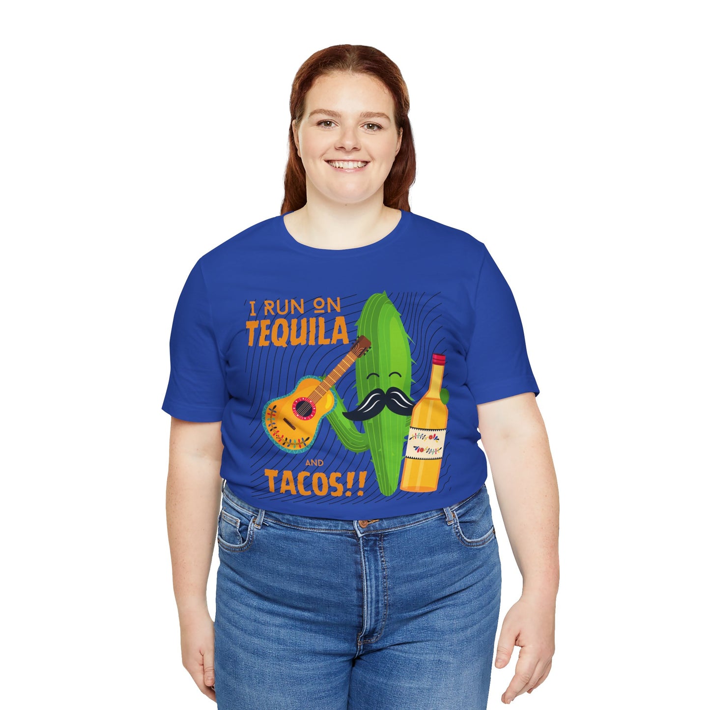 I Run on Tequila and Tacos T-Shirt - Hells Yea!