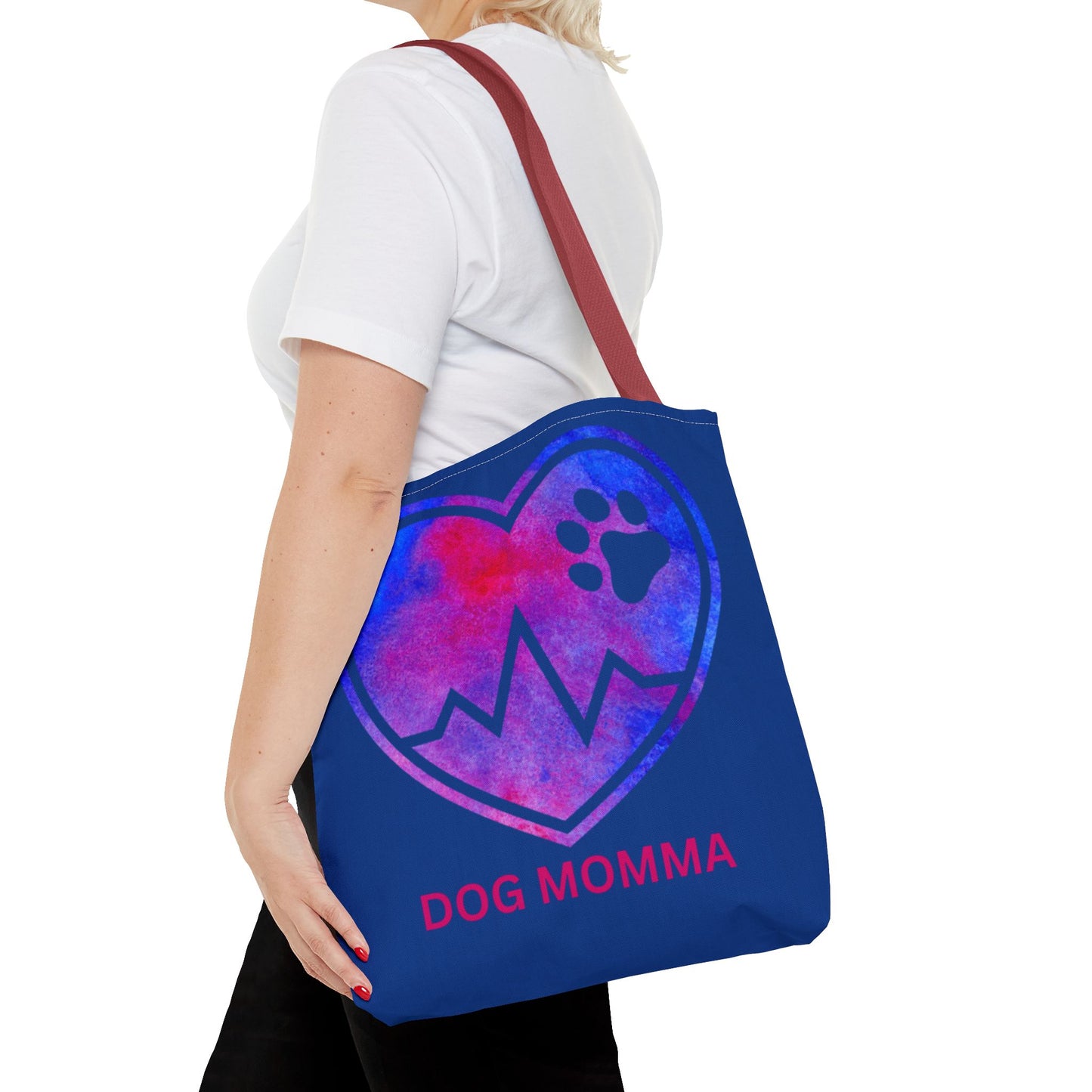 Dog Momma Tote Bag - Love, Paws & A Purpose!