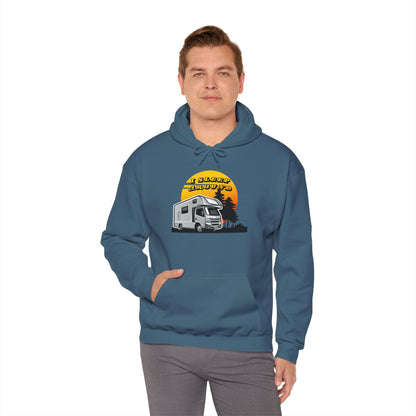 I Sleep Around Hooded Sweatshirt - Wander, Camp, Repeat!