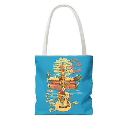 Turn Up the Music Tote Bag - Tune In & Zone Out!