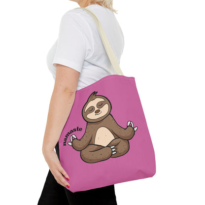 Namaste Sloth Tote Bag - Chill Vibes Only