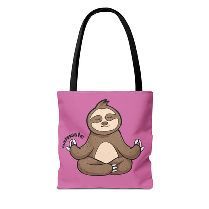 Namaste Sloth Tote Bag - Chill Vibes Only