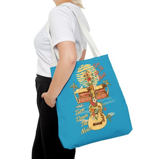 Turn Up the Music Tote Bag - Tune In & Zone Out!