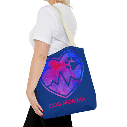 Dog Momma Tote Bag - Love, Paws & A Purpose!