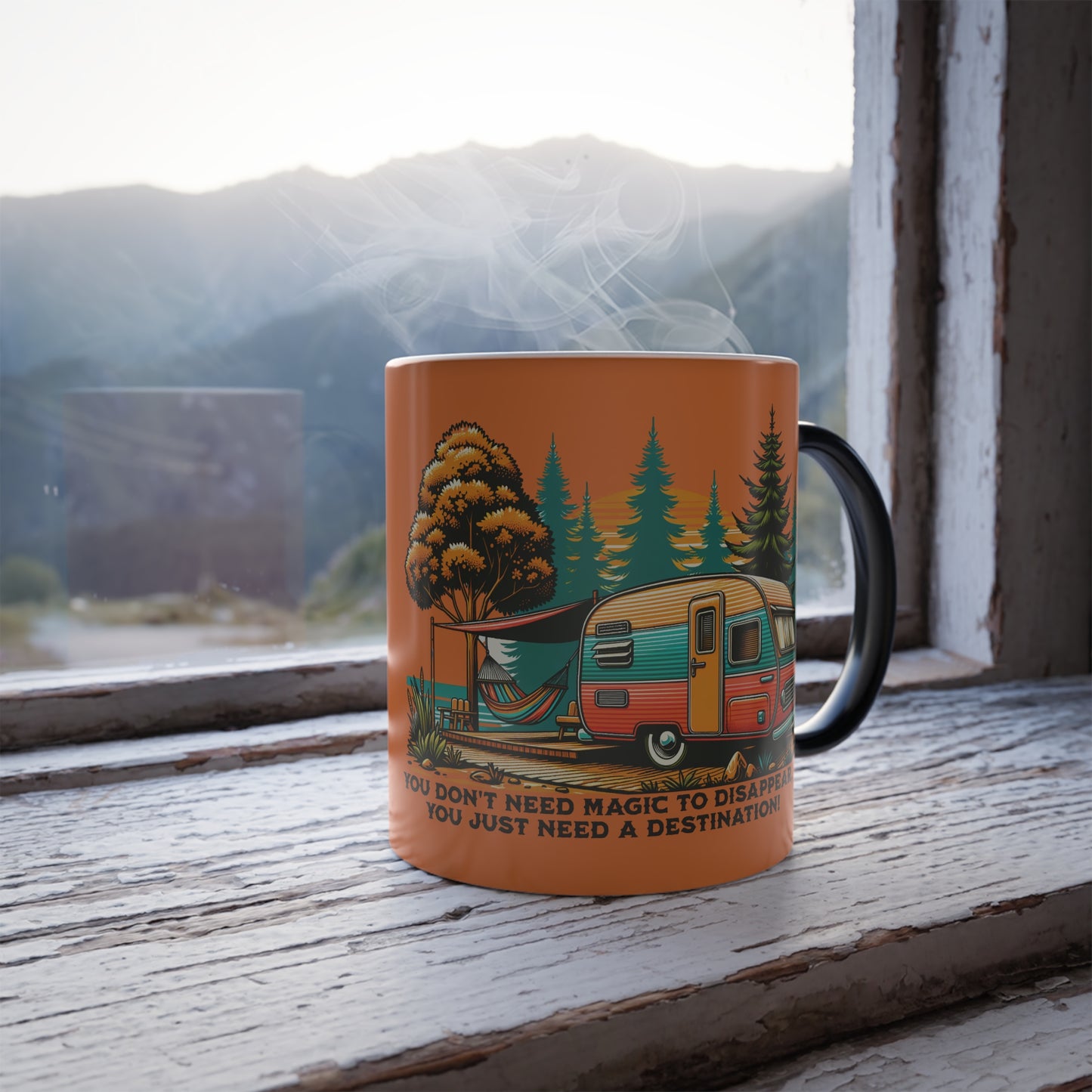 Morning Magic Color Morphing Mug, 11oz - Perfect For Your Next Adventure