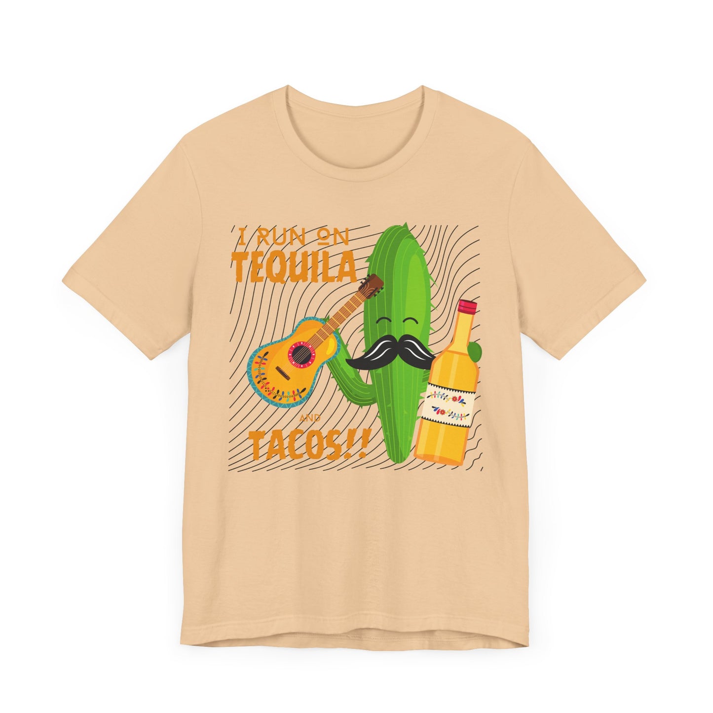 I Run on Tequila and Tacos T-Shirt - Hells Yea!