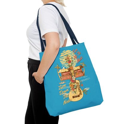 Turn Up the Music Tote Bag - Tune In & Zone Out!