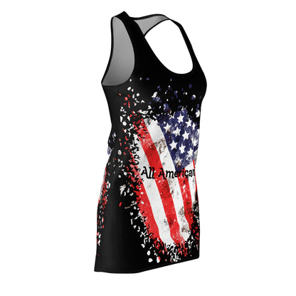 All American Girl Cut and Sew Racerback Dress - Bold, Fun, & Fiercely You!