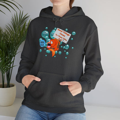 Good Things Come to Those Who Bait Hoodie - Hooked on Fun!