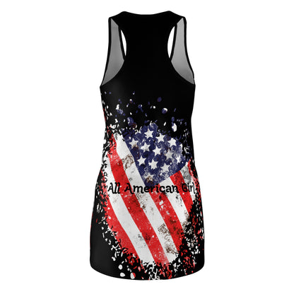 All American Girl Cut and Sew Racerback Dress - Bold, Fun, & Fiercely You!