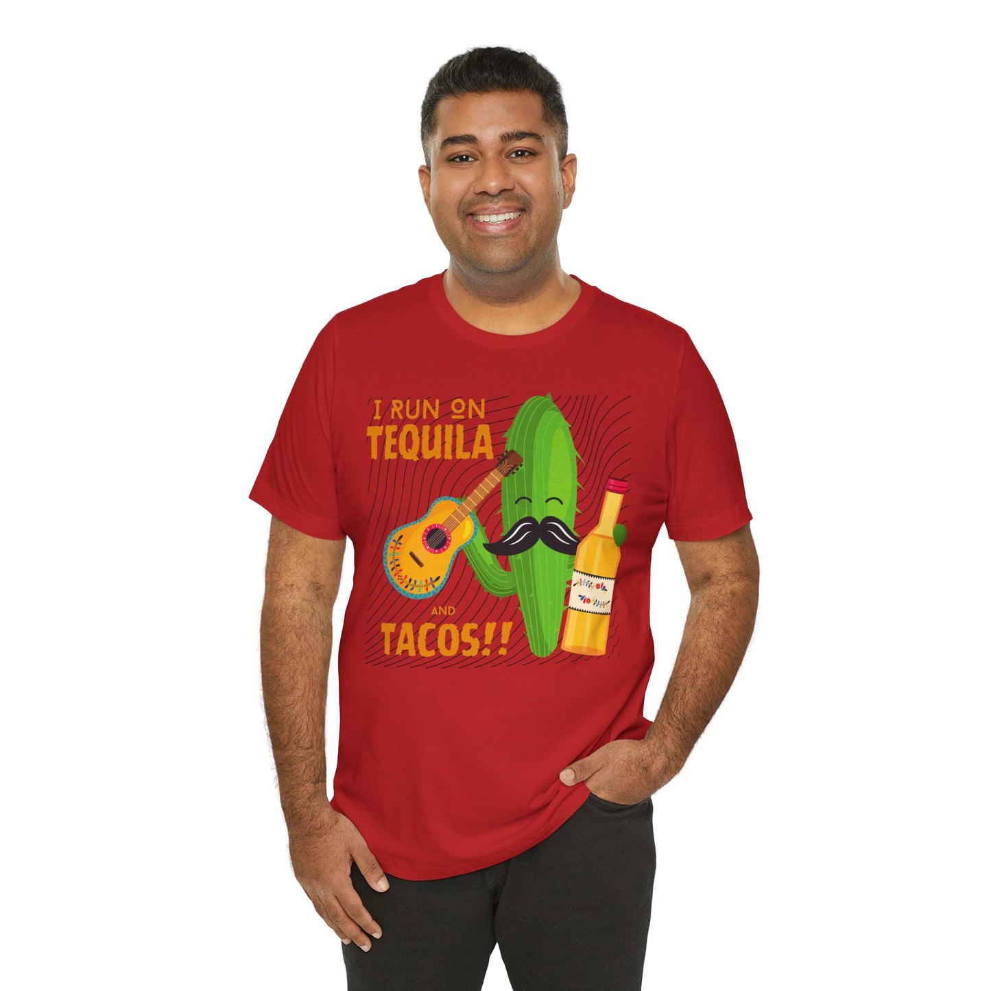 I Run on Tequila and Tacos T-Shirt - Hells Yea!