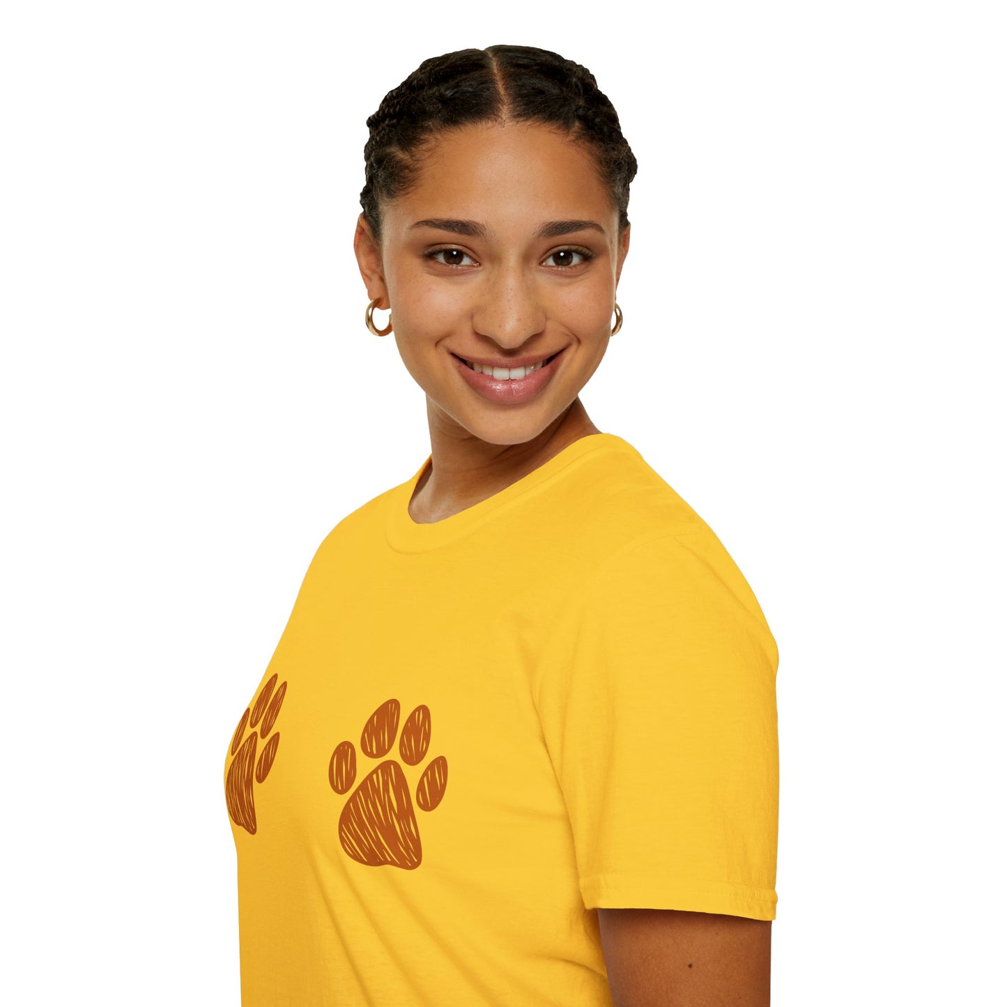 Paw Print T-Shirt - Wear Your Love for Animals With a Little Fun!