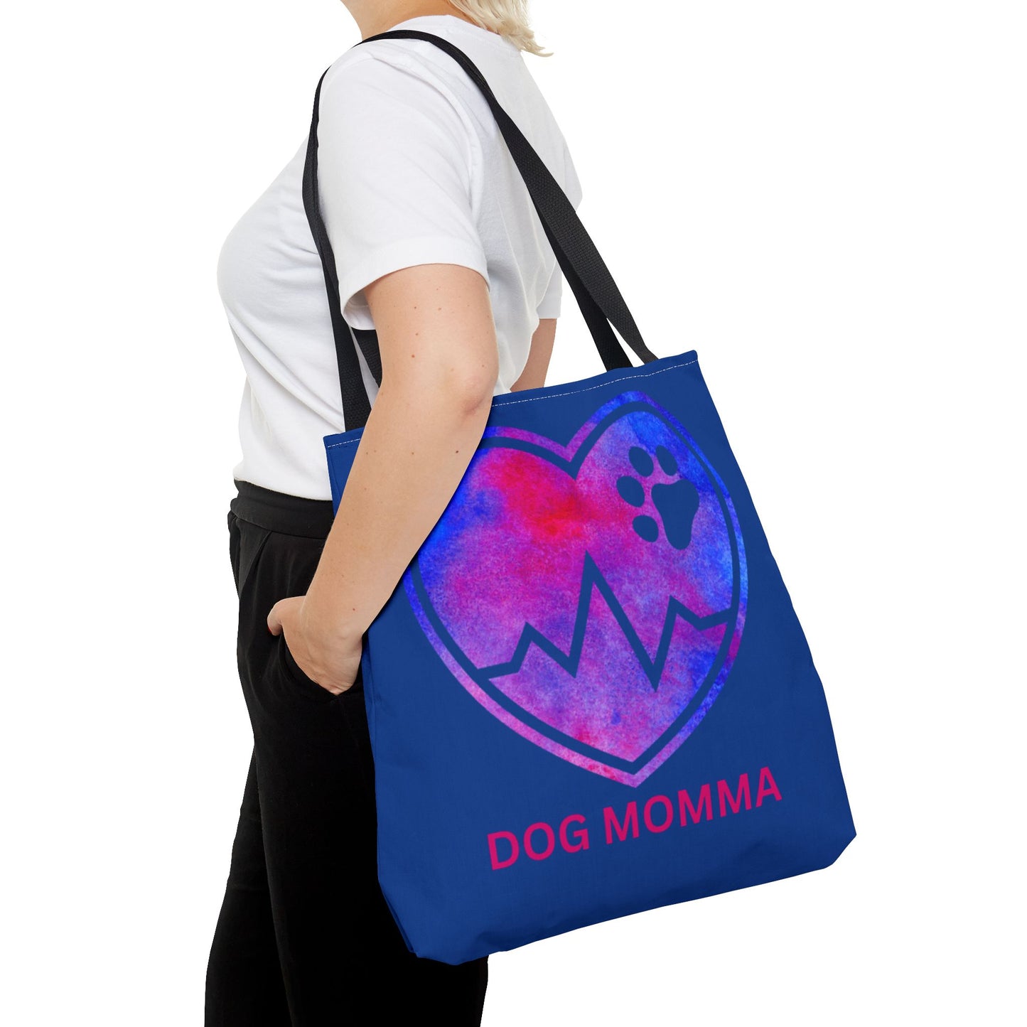 Dog Momma Tote Bag - Love, Paws & A Purpose!