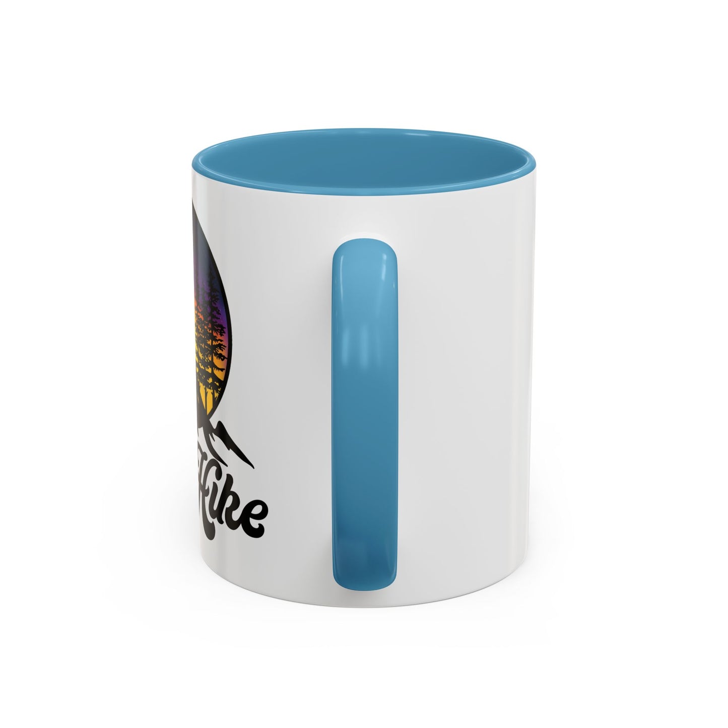 Take a Hike (and a Sip) Accent Coffee Mug - For Those Who Enjoy Hiking or Their Morning Alone Time