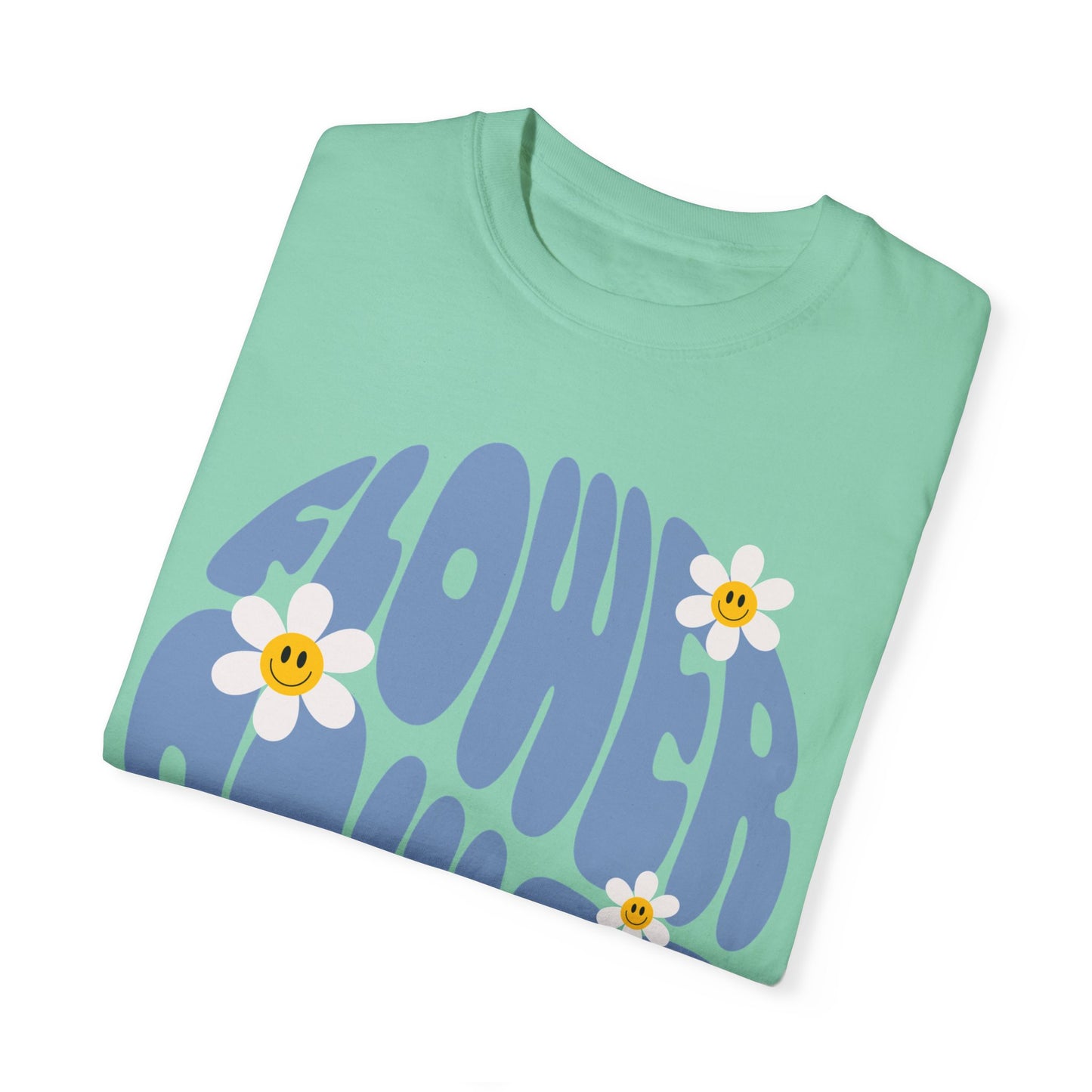 Flower Power Tee - Retro Vibes, Modern Comfort!