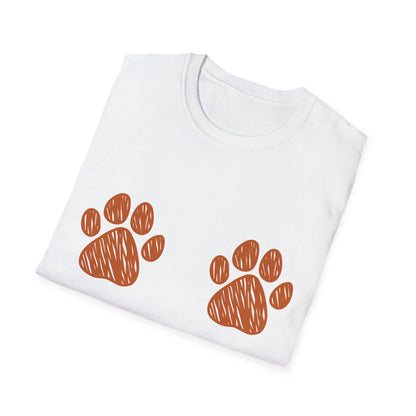 Paw Print T-Shirt - Wear Your Love for Animals With a Little Fun!