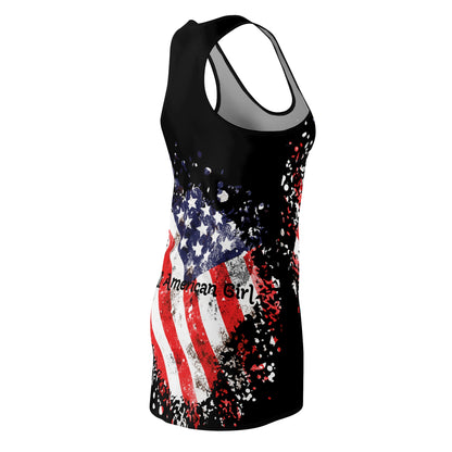 All American Girl Cut and Sew Racerback Dress - Bold, Fun, & Fiercely You!