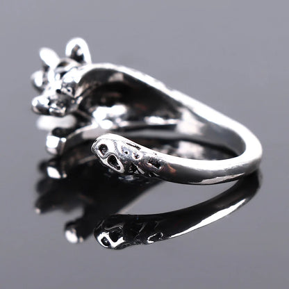 Vintage Mini Giraffe Adjustable Ring