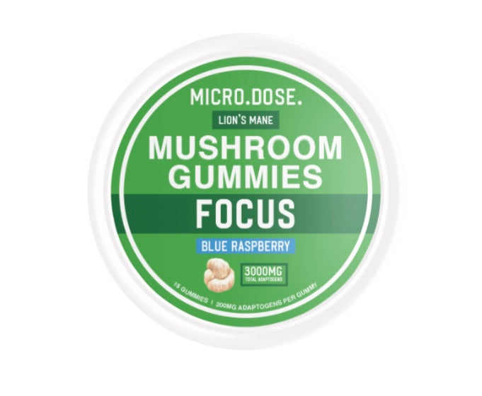 MICRO.DOSE. - LIONS MANE - MUSHROOM GUMMIES - FOCUS