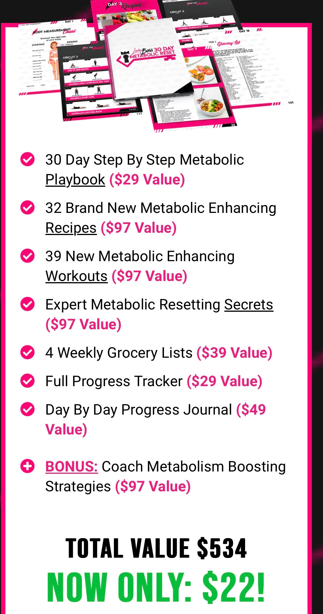 30 Day Metabolic Reset