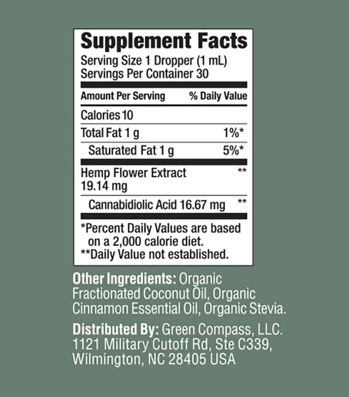 CBDA Isolate 500mg