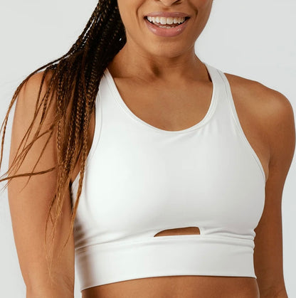 POWERFUL Sports Bra - White